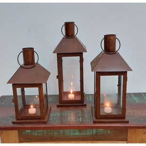 Handmade <b>Black</b> Metal Stagecoach Candle <b>Lantern</b> Iron Hanging Decorative Candle Holder With Floral Cutwork For Home Wedding Decor - Product Image 6