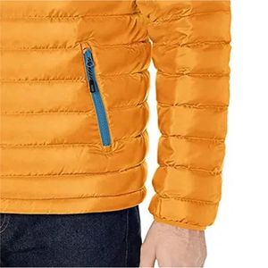 Respirant personnalisé matériel Logo hommes haute qualité doudoune hommes doudoune en duvet en noir couleurs DDP expédition - Product Image 6