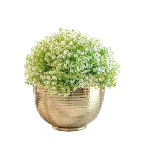 Présentoir moderne de grenade fini or fabriqué à la main jardinière de fleurs d'intérieur et d'extérieur très décoratif jardinières de vente chaude - Product Image 4
