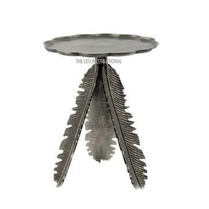 Aluminum Metal Side Table for <b>Home</b> Hotel Indoor <b>Decor</b> Usage <b>Furniture</b> Corner Table in Affordable Price - Product Image 2