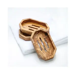 2024 Modern Design wooden soap holder for hotels and restaurant bathroom soap holder tray for customized sale