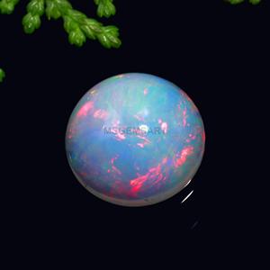 ไฟโอปอลปรับเทียบหิน 11 มม.สายรุ้งโอปอล Cabochon เอธิโอเปียโอปอลรอบอัญมณีสําหรับทําเครื่องประดับและของขวัญ - Product Image 2
