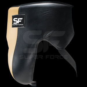 Protège-aine résistant aux chocs élevés pour le karaté, le taekwondo et le MMA avec large ceinture élastique - Product Image 2