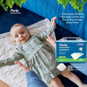 Pañal desechable para adultos XL de alta calidad con almohadilla blanda SAP Underpad Premium PE Film Cloth al por mayor para adultos - Product Image 1