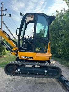 Chargeurs JCB 8035 ZTS Chargeuses sur chenilles avant à faibles heures avec moteur Yanmar Huade Noyau de clé de cylindre hydraulique inclus - Product Image 5