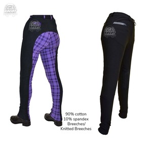 Top vente nouvelle culotte d'équitation jodhpur pour les femmes vêtements de sport en coton spandex nylon polyester en gros - Product Image 6