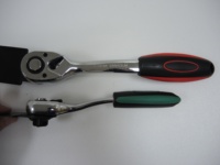 Herramienta de Trinquete Manual Reversible Personalizable de 3/4 Pulgadas, Herramientas de Ensamblaje Industriales OEM y ODM, Taiwan E DING Co. Ltd. Modelo RQ0602