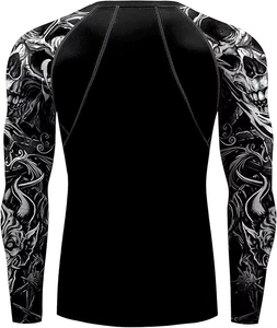 Camiseta de Compresión para Entrenamiento de Jiu-Jitsu, MMA, BJJ y Grappling, con Logotipo Personalizado - Product Image 5
