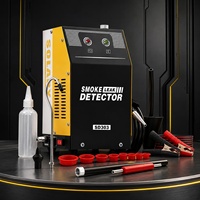 Détecteur de fuites par machine à fumée 12V DC, testeur de vide EVAP avec pompe à air intégrée pour système de tuyauterie automobile SOLARY SD303 80W