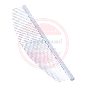 Peine de limpieza de mascotas de acero inoxidable para perros y gatos, peines de aseo para mascotas de media luna al por mayor a la venta - Product Image 5