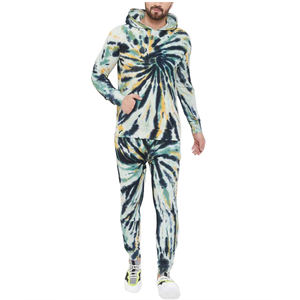 Top tendance meilleur design Hommes Tie Dye Survêtement respirant confortable léger dernier style séchage rapide Tie Dye Survêtement - Product Image 1