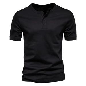 Venta al por mayor de gran tamaño 100% algodón peso pesado gota hombro camiseta para hombres personalizado liso hombres de talla grande bordado a máquina - Product Image 4