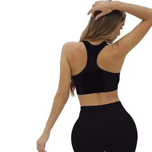 Sujetador deportivo elástico Running Yoga Strappy Transpirable fitness Sujetador deportivo QUICK DRY 2025 - Product Image 4