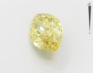 Igi Marquise สีเหลืองแฟนซี HPHT CVD ห้องปฏิบัติการ1.67ct ปลูกเพชร VVS คุณภาพสำหรับเครื่องประดับใช้เพชรแท้หลวม - Product Image 2