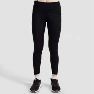 Leggings de sport taille haute confortables et respirants en nylon/spandex avec fermeture éclair décorative, taille XXL Plus pour l'entraînement et le sport - Product Image 1