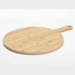 Pizza Forme Bambou Planche À Découper Vaisselle Ustensiles De Cuisine Produit fabriqué à partir de stratifié de bambou vietnamien En Gros - Product Image 1