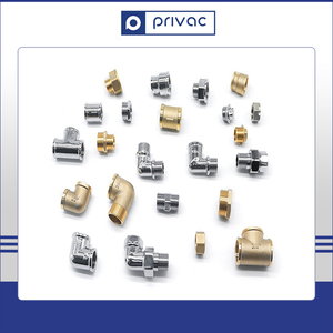 ข้อต่อข้อต่อเกลียวทองเหลืองสำหรับท่อน้ำอุปกรณ์ท่อประปาข้อต่อเชื่อมการไหลของน้ำพุ่มหกเหลี่ยม - Product Image 2