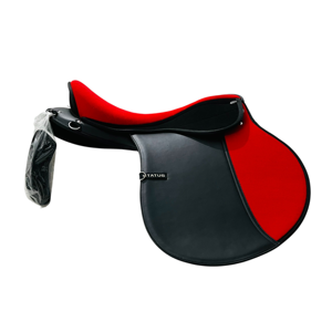 Silla de Montar Inglesa de Resistencia Sintética Duradera, Armazón de Plástico Reforzado Ligero, Asiento Acolchado Suave, Resistente al Agua, Fácil de Limpiar - Product Image 5