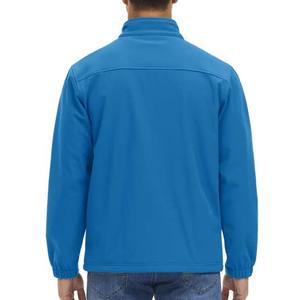 Vêtement d'extérieur Veste softshell pour homme Haute qualité Hiver Toile enduite Imperméable Épais Logo avant Tendance Prix raisonnable - Product Image 4