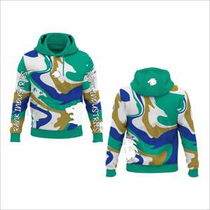 เสื้อฮู้ดดี้ผู้ชายดีไซน์ล่าสุด ผลิตจากผ้าฝ้าย คุณภาพสูง MOQ ต่ำ เสื้อฮู้ดดี้ผู้ชายแบบพื้นฐาน เสื้อฮู้ดดี้ผู้ชายแบรนด์ส่วนตัว - Product Image 4