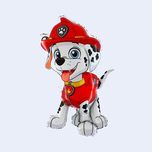 Globo de Aluminio de Marshall de Paw Patrol, 64x74 cm, Decoración para Fiestas, Bolsa de 2 Piezas - Product Image 1