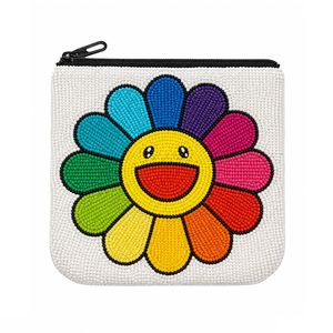 กระเป๋าใส่เหรียญปักลูกปัดงานฝีมือ ของขวัญงานฝีมือ กระเป๋าใส่เหรียญลูกปัดแฟชั่นสำหรับผู้หญิง ของขวัญงานฝีมือ กระเป๋าทำมือ - Product Image 4