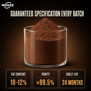 <span class=keywords><strong>Cacao</strong></span> <span class=keywords><strong>en</strong></span> <span class=keywords><strong>Polvo</strong></span> Natural 10-12% de Grasa, Grado Alimenticio, Suministro a Granel para la Industria de Repostería y Galletas - Product Image 3