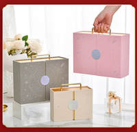 Boîte cadeau de luxe en carton pour mariage, boîte en papier pour cosmétiques, emballage en papier pour bijoux, fards à paupières, cadeau de Noël