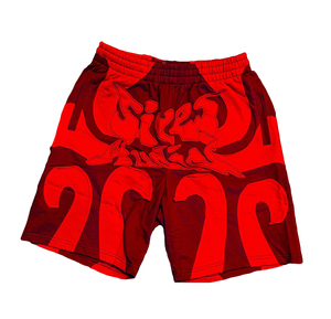 ออกแบบโลโก้ของคุณเอง กางเกงขาสั้นผู้ชายแบบย้อมสีเอซิด ราคาสมเหตุสมผล ผู้ผลิตที่ดีที่สุด จำนวนมาก ปักลายแบบดิสเทรส - Product Image 3