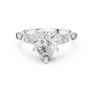 แหวนทองประดับจี้พลอย14K สำหรับฉลองครบรอบ - Product Image 4