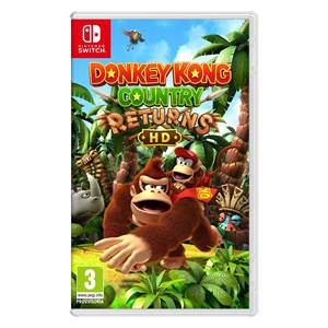 Donkey Kong Country Returns HD para Nintendo Switch PEGI 3+ Videojuego Portátil 10013824 - Product Image 1