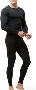 Traje de calefacción inteligente para parejas de invierno, ropa interior térmica transpirable de terciopelo de dos piezas para hombres y mujeres, ecológico, antiestático, fino, largo - Product Image 5