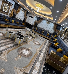 Conjunto de Sala de Estar Tradicional Árabe Majlis |   Tela Modular Extensible y Plegable con Diseño Acolchado |   Antiguo |   Personalizable |   Envío Gratuito a Todo el Mundo - Product Image 2