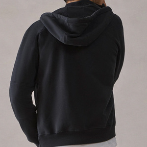 Sweat à capuche à fermeture éclair complète pour hommes Sweat-shirt personnalisé avec capuche en coton biologique Sweats à capuche pour hommes Sweats à capuche à fermeture éclair - Product Image 5