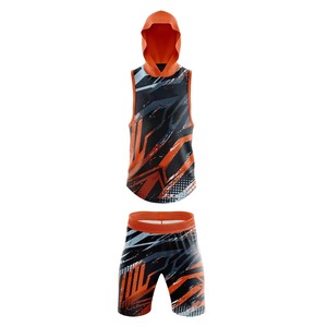 Vente en gros d'uniformes d'équipe personnalisés 7on7, maillots de football 7v7 sublimés à prix abordable avec nom et numéros d'équipe, OEM disponible - Product Image 6