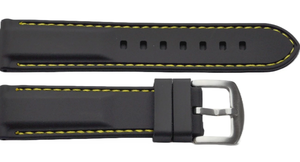 Bracelet de montre intelligent unisexe JD003 noir YS Sport en silicone avec boucle en acier inoxydable, souple et réglable, pièce de rechange pour montre - Product Image 6