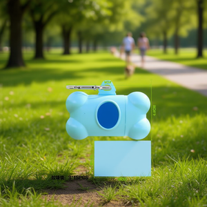 Dispenser per Sacchetti per Escrementi di Cane con 3 Rotoli, Soluzione Pratica per lo Smaltimento dei Rifiuti degli Animali Domestici - Product Image 3