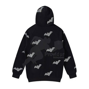 Sweats à capuche en coton mélangé avec strass au design personnalisé Vêtements d'hiver Sweats à capuche avec strass pour hommes Utilisation en extérieur Sweats à capuche avec strass - Product Image 2