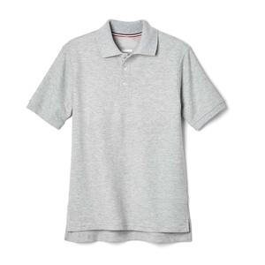 Hombres forro deportivo diseño cuello curva alta calidad 100% Pima algodón camisa polo unisex - Product Image 5