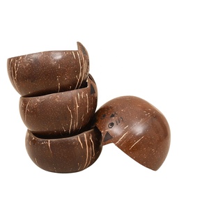 Tazón de Coco en Forma de Gato, Hecho a Mano, de Cáscara de Coco Natural, para Ensaladas, Smoothies y Servicio en Restaurantes, Venta al Por Mayor - Product Image 3