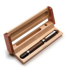 HANDMADE BAMBOO High Quality Luxury Gift <b>Pen</b> Set Customize <b>Engraved</b> Logo <b>Wooden</b> <b>Pen</b> With <b>Wooden</b> Box - Product Image 1