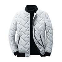 Veste légère en coton pour homme, style coréen, col court, nouvelle collection automne, avec logo personnalisé brodé ou imprimé OEM