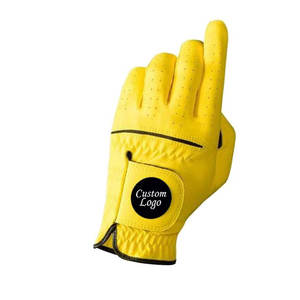 Diseño personalizado de alta calidad Pakistán Cabretta piel de oveja guantes de golf de cuero de buena calidad guantes de golf - Product Image 2