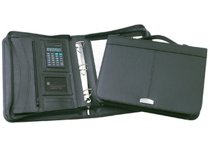 Wholesale Multifunctional A4 <b>Folder</b> Business PU Leather <b>File</b> <b>Folder</b> - Product Image 2