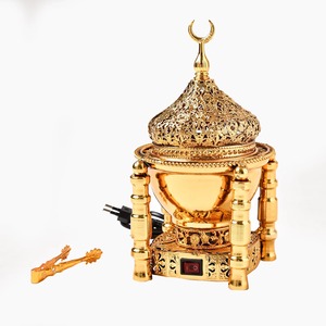 Middle East Luxury Oud Bakhoor Incense <b>Burner</b> For Fragrance Amazing Incense Holder Housewarming Gifts - Product Image 6