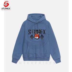 Vente en gros de sweats à capuche en coton épais pour hommes, de haute qualité, personnalisés, à manches longues, pour l'hiver - Product Image 6