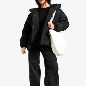 Veste matelassée pour femmes Veste légère et chaude avec fermeture à glissière Parfaite pour la superposition personnalisée - Product Image 4