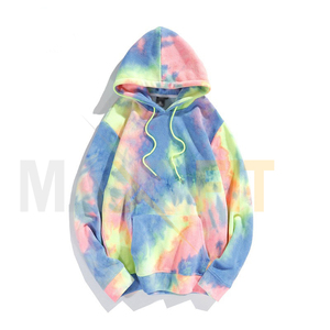 2024 MAXFIT ENTERPRISES Premium Quality <b>Men's</b> 3XL Tie Dye <b>Hoodie</b> Customized Logo Print Solid Winter Fabric New Arrival - Product Image 6