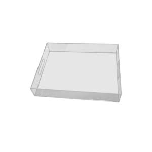 Bandeja de servicio de acrílico 2025 con mango de metal: ideal para una organización elegante del hogar - Product Image 5