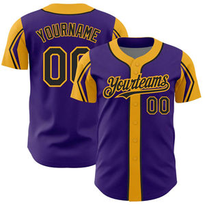 Custom 100% Polyester Baseball Jersey Embroidery Best Quality College Sportswear Youth Adults <b>Uniforms</b> Full Sublimation Print - Product Image 1